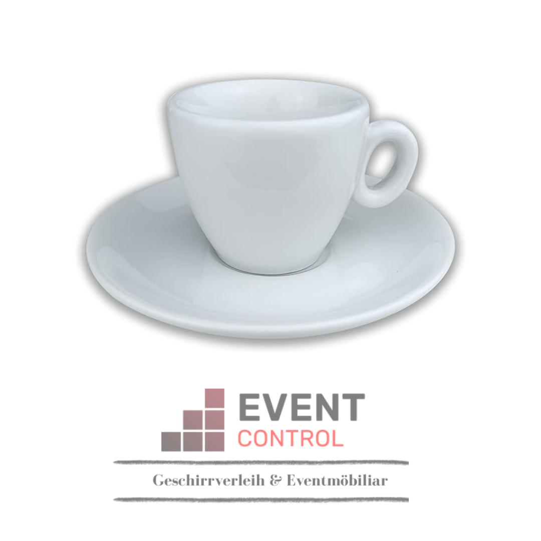 Kaffeetassen mit Unterteller